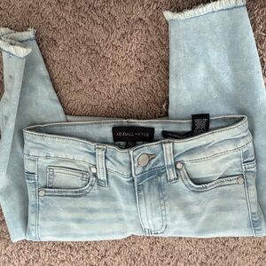 Kendall & Kylie Light Wash Skinny Jeans